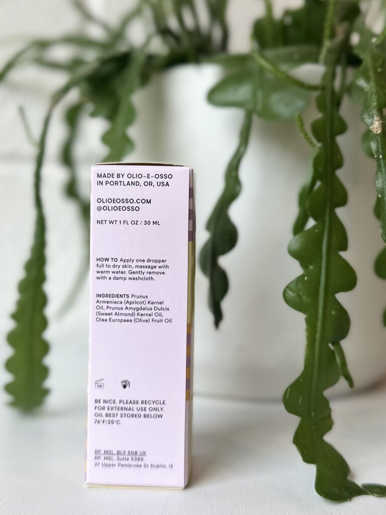 Olio e Osso Addio cleansing oil