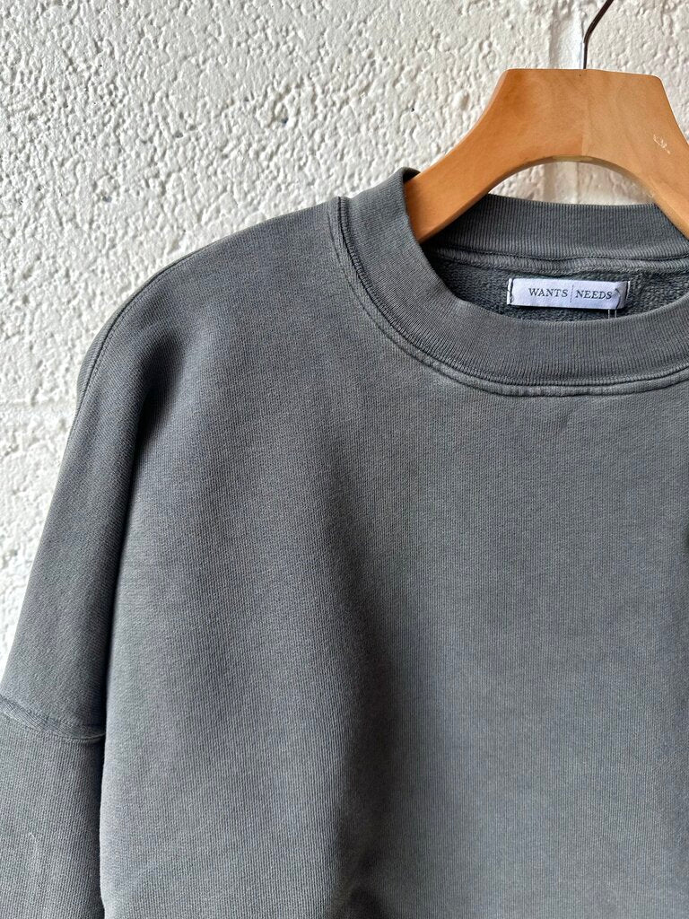 NEW Wants/Needs cropped sweatshirt
