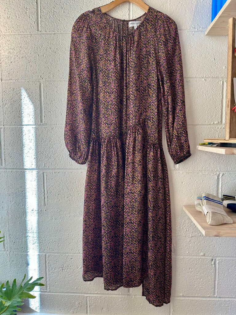 Apiece Apart Sheer Floral Dress