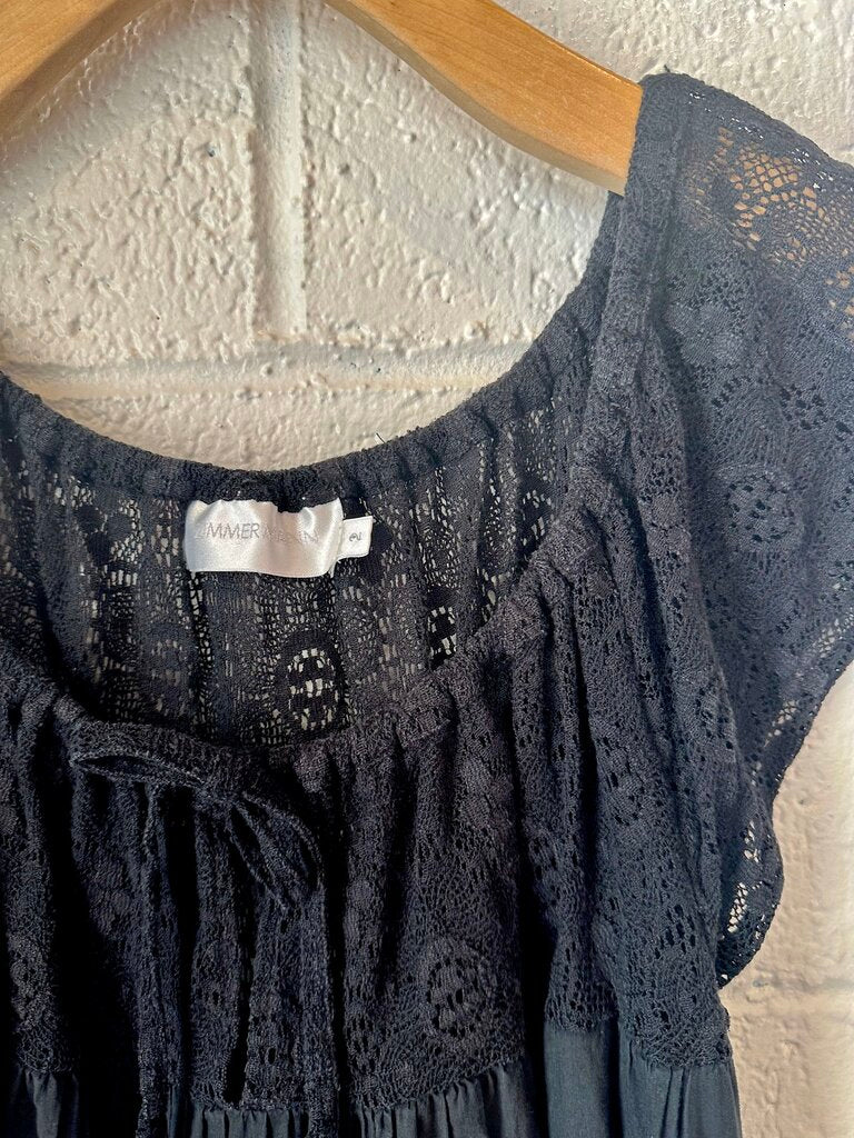 Zimmerman Lace Peasant Dress
