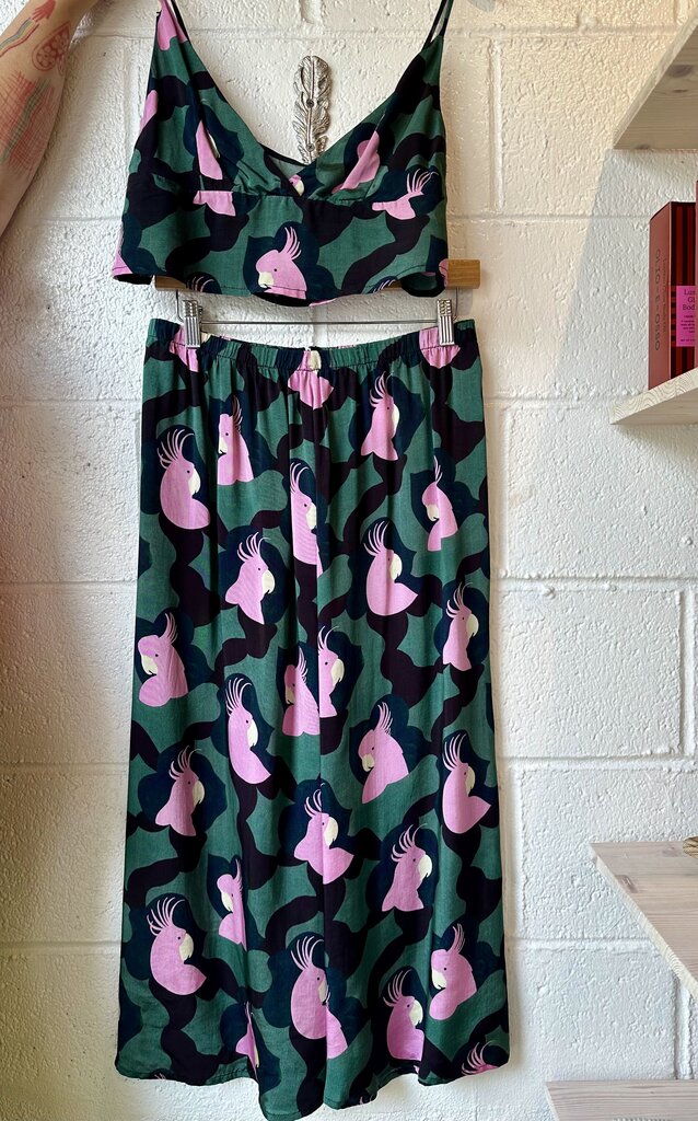 Samuji Parrot Set (Skirt and Top)
