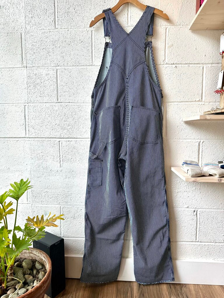 Jesse Kamm Railroad Stripe Overalls