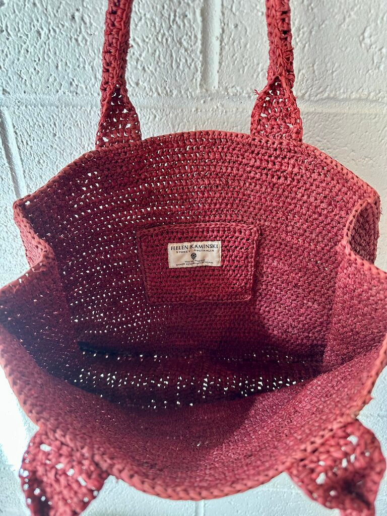 Helen Kaminski Raffa Crochet Medium Tote