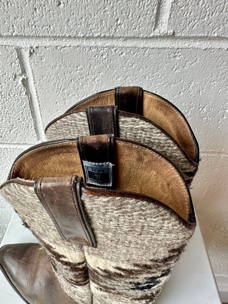 Frye Billy Navajo Blanket Pull-on Tall Boots