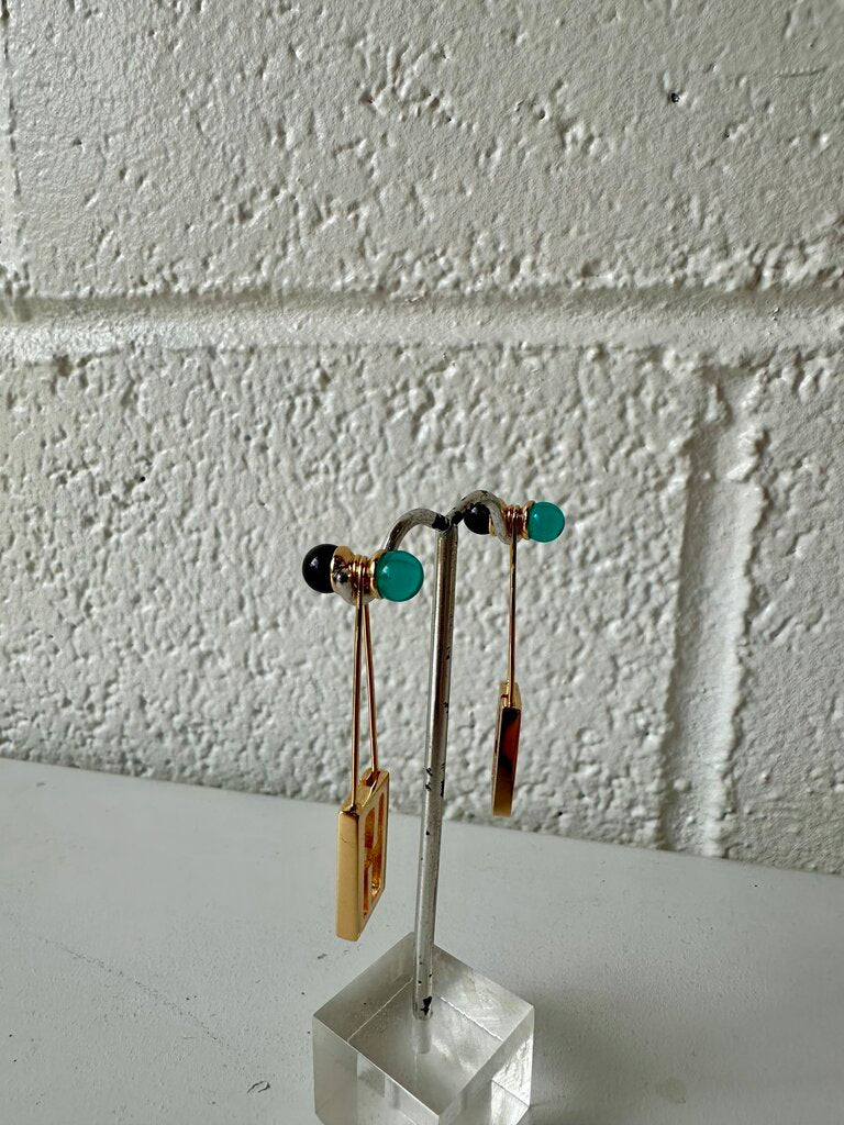 Fendi Safety Pin Earrings