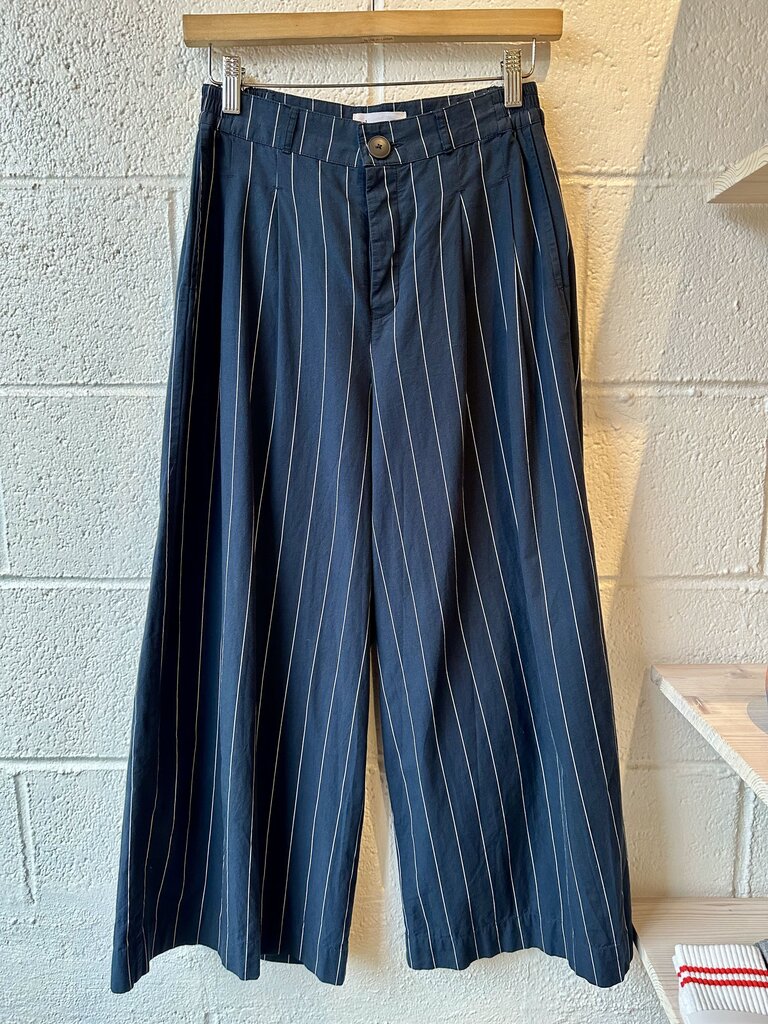 Kowtow Pin Stripe Wide Leg Pants