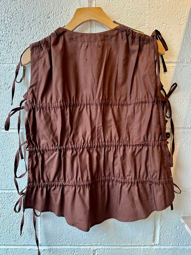 Sba Label Ruched Vest Top