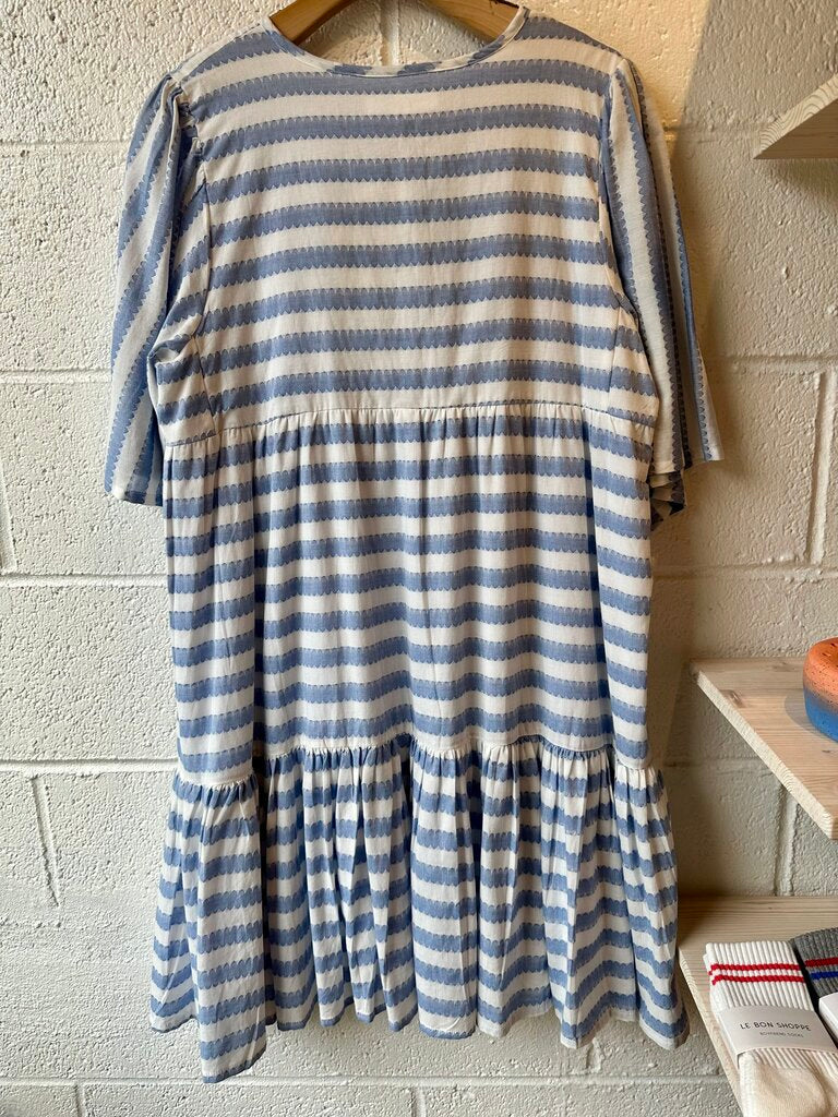 NEW Emerson Fry India Collection Patterned Tiered Dress