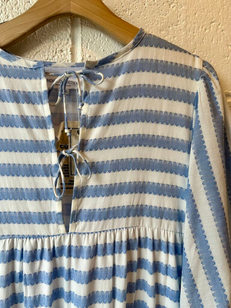 Emerson Fry India Collection NWT Patterned Tiered Dress