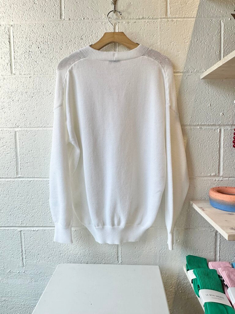 Mansur Gavriel polyamide cardigan (as-is=mends)