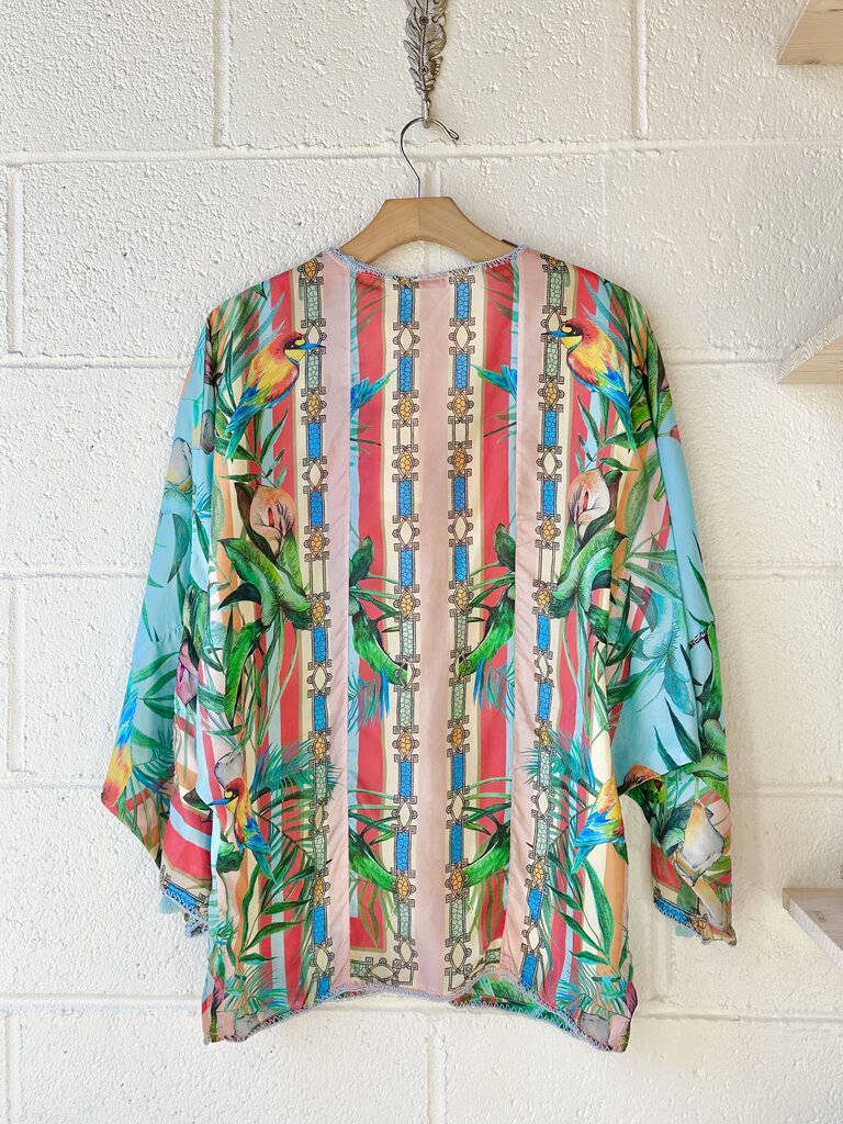 NEW Johnny Was Silk Blouse