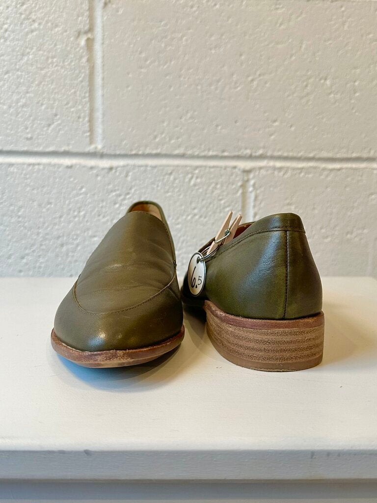 Madewell leather loafers (as is:wear)