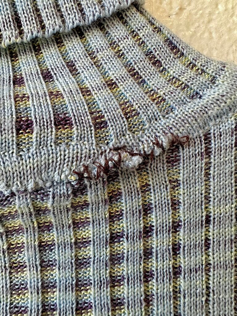 Missoni marbled turtleneck top