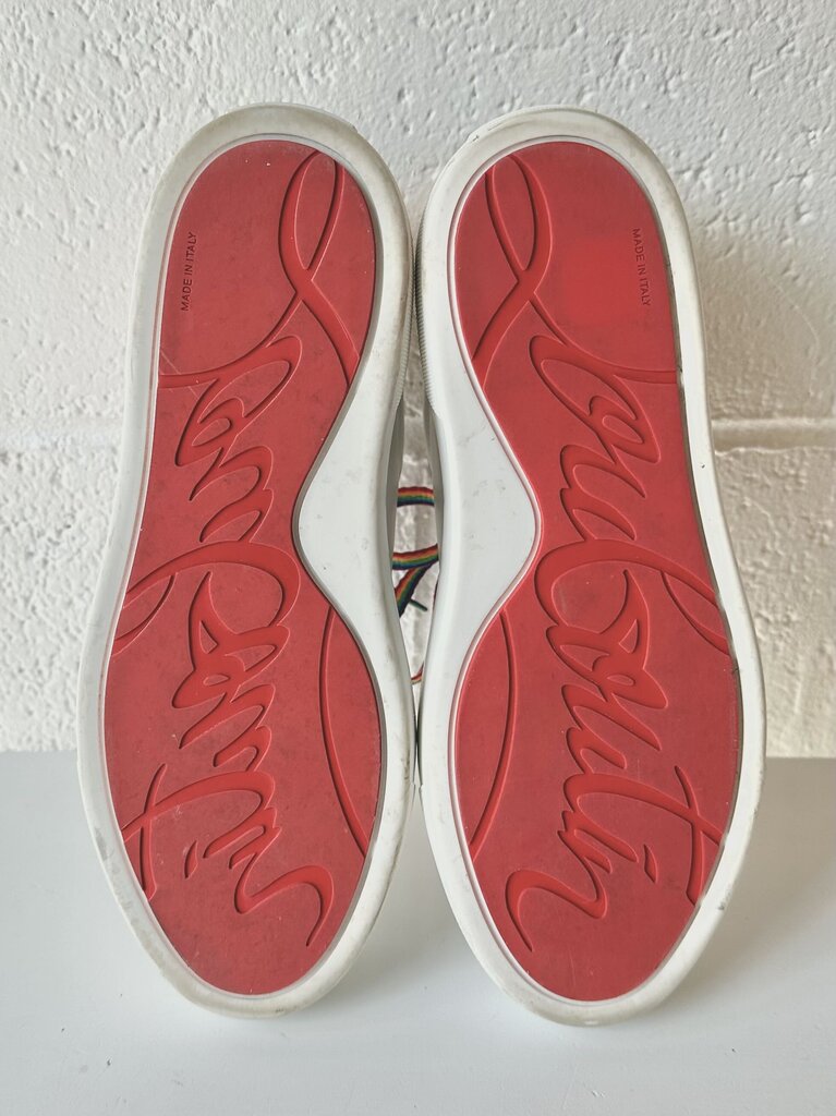 Christian Louboutin 'Arkenspeed' Rainbow Leather Trainers