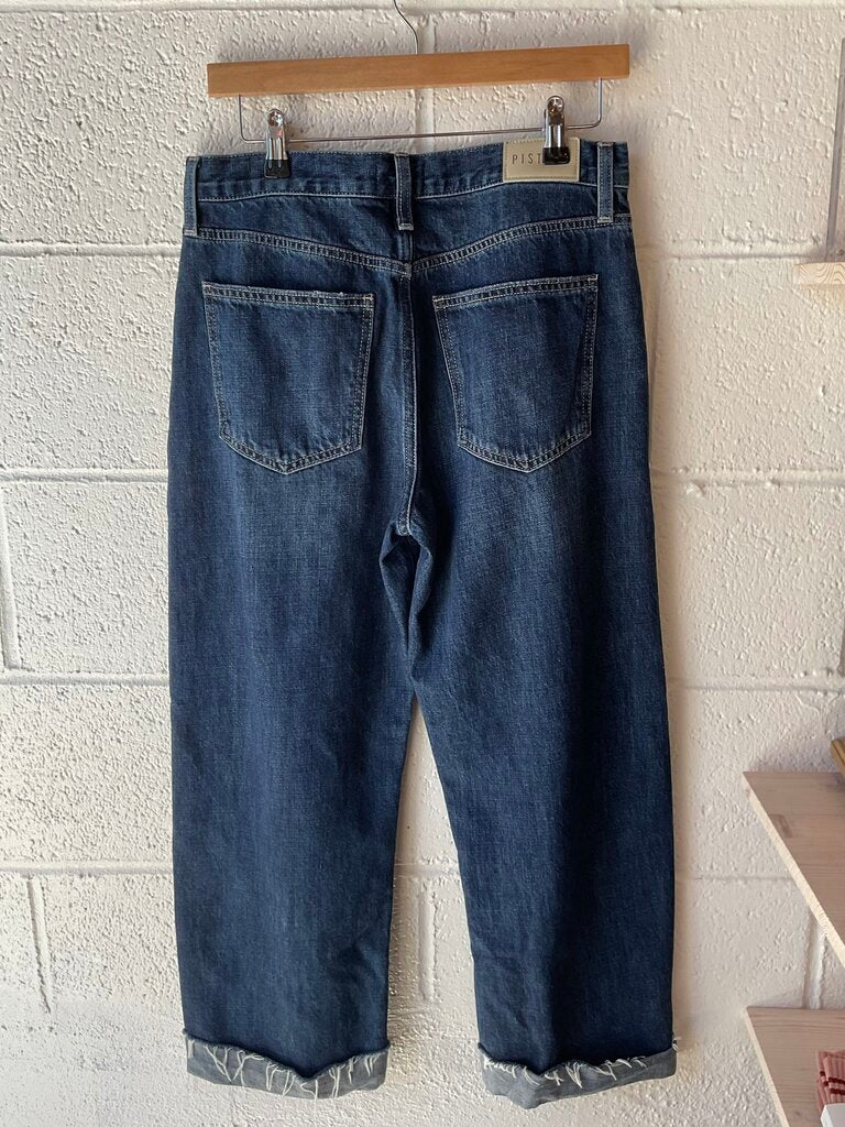 Pistola Kacey mid-rise cuffed boyfriend denim