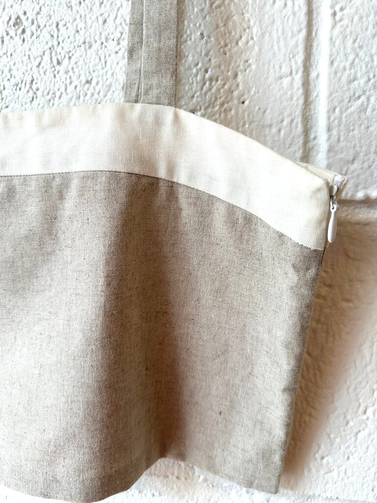 Harly Jae linen/cotton crop tank top