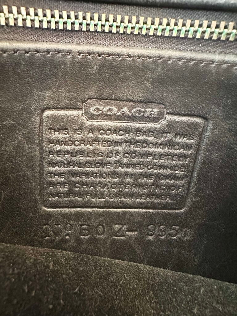 Vintage Coach Patricia Legacy Saddle Bag