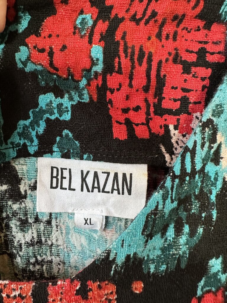 Bel Kazan 100% Cotton Long Sleeve Maxi Dress