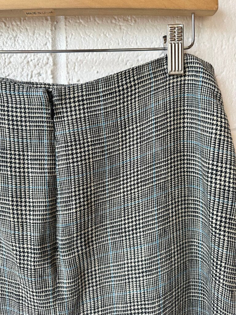 Reformation Houndstooth Mini Skirt