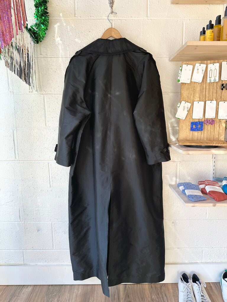 NEW Baacal 'Delia' Dupioni Oversized Trench Coat