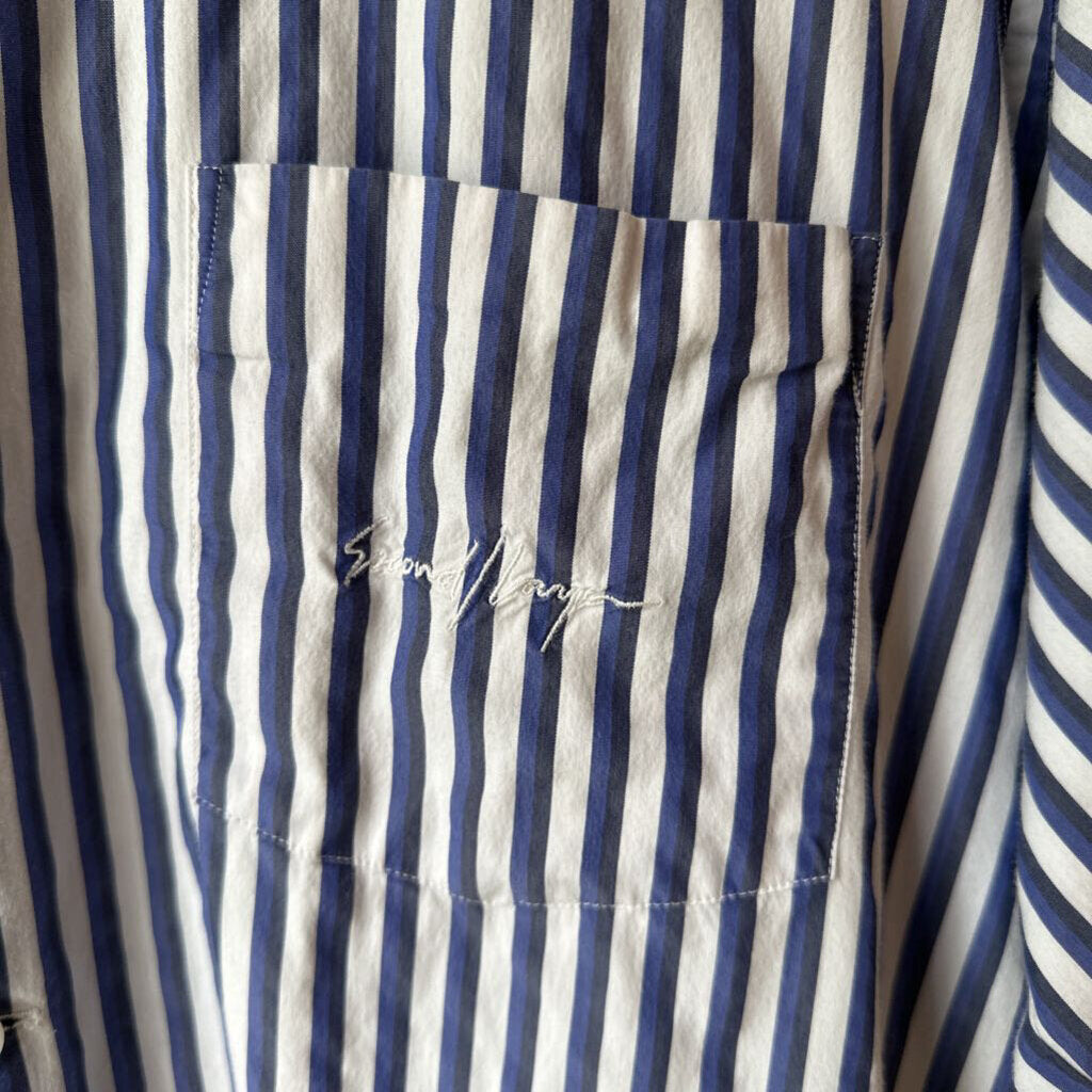 Second Layer striped shirt