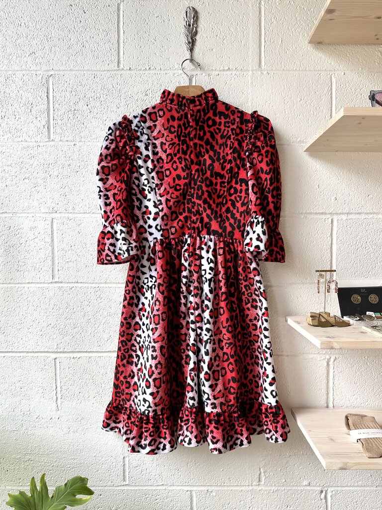 Batsheva animal print dress