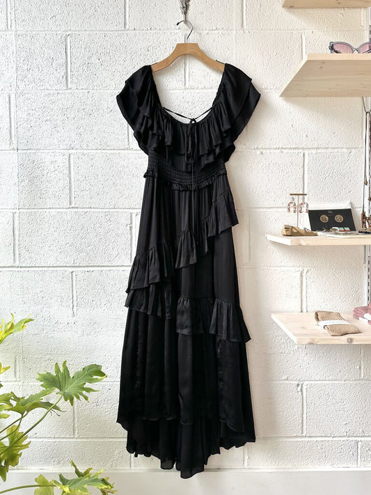 Ulla Johnson silk ruffle dress