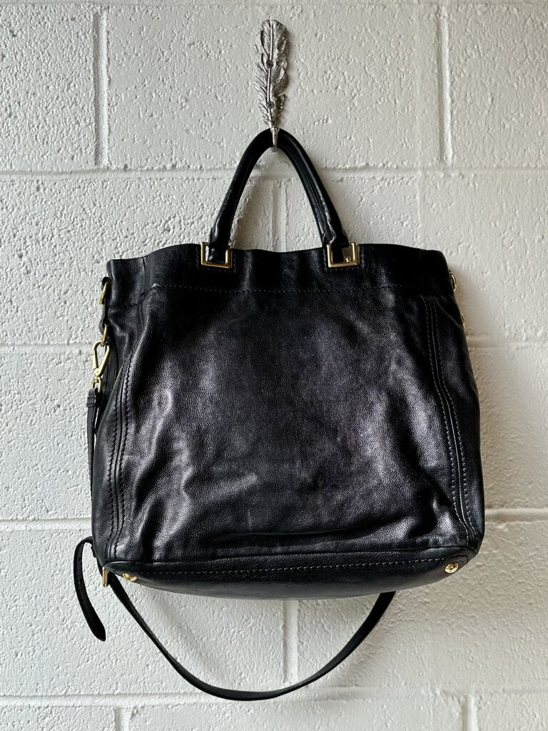 Prada soft calf leather tote