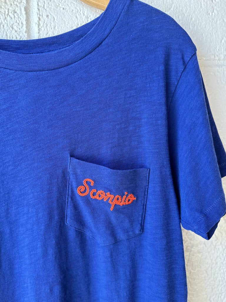 J. Crew 'Scorpio' chain stitch tee