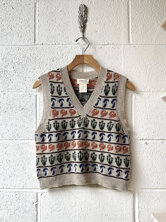 Kordal 'highland wool' sweater vest