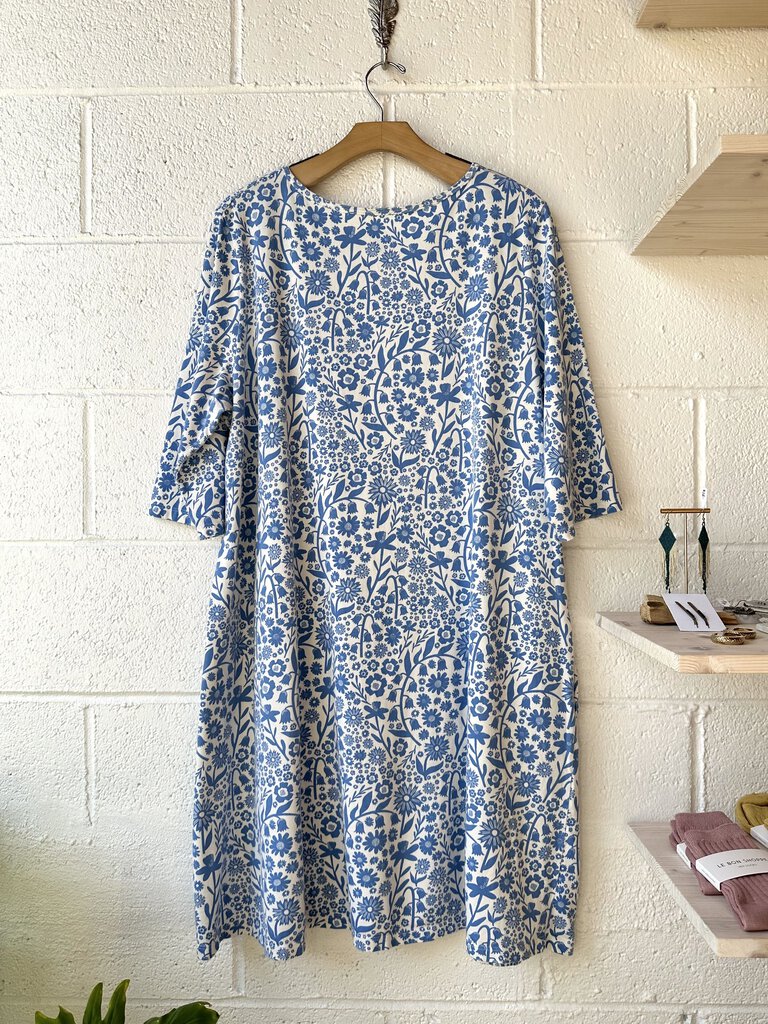 Winter Water Factory print dress