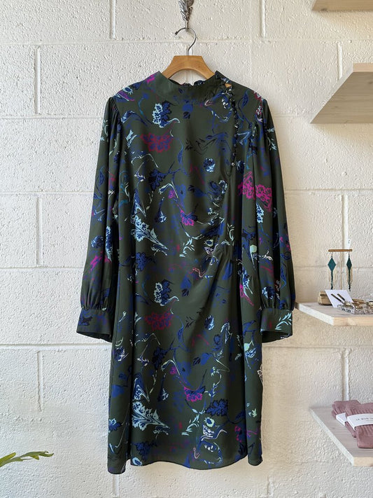 Tanya Taylor print silk dress