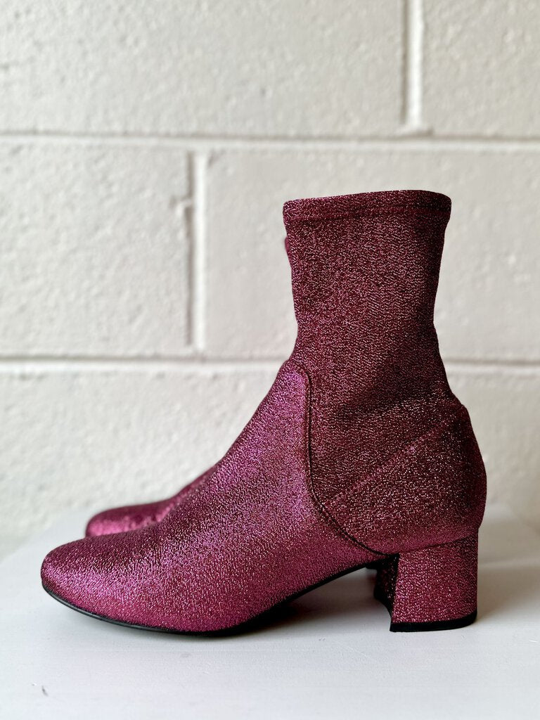 & Other Stories glitter ankle boots