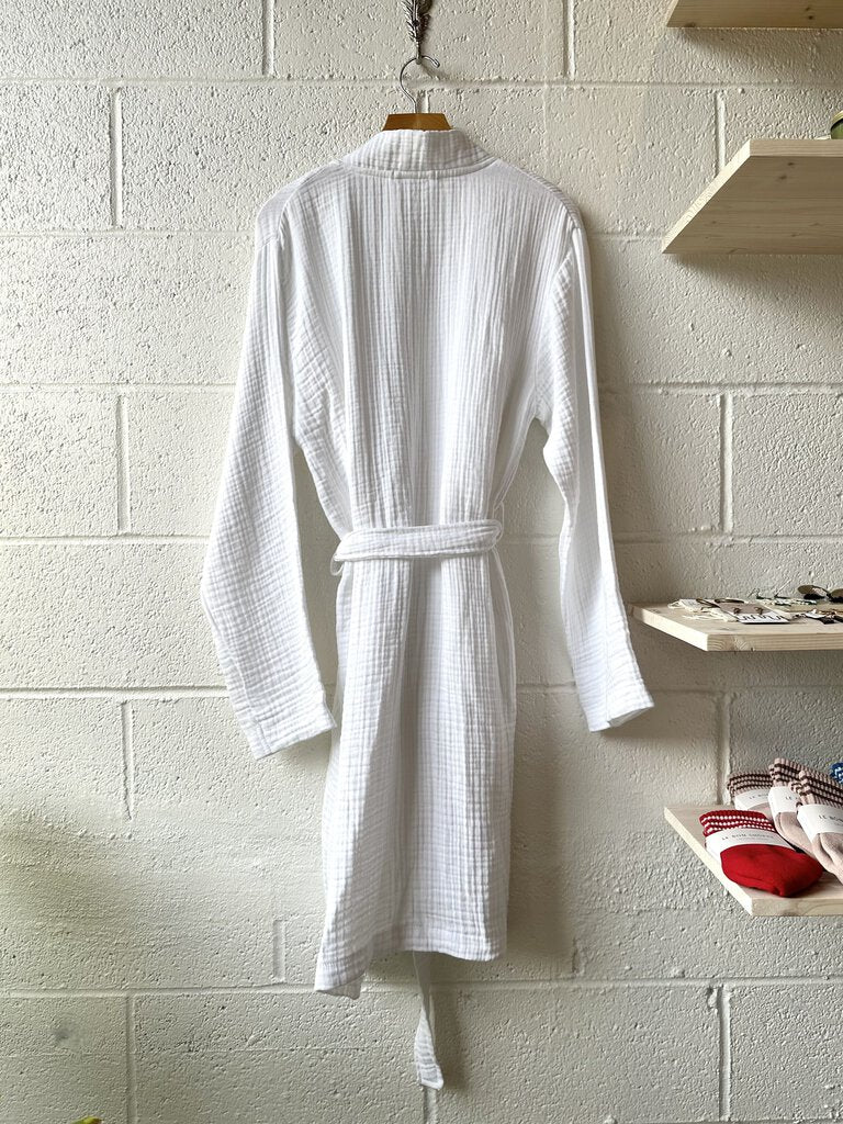 White Olive & Loom Robe Size S/M