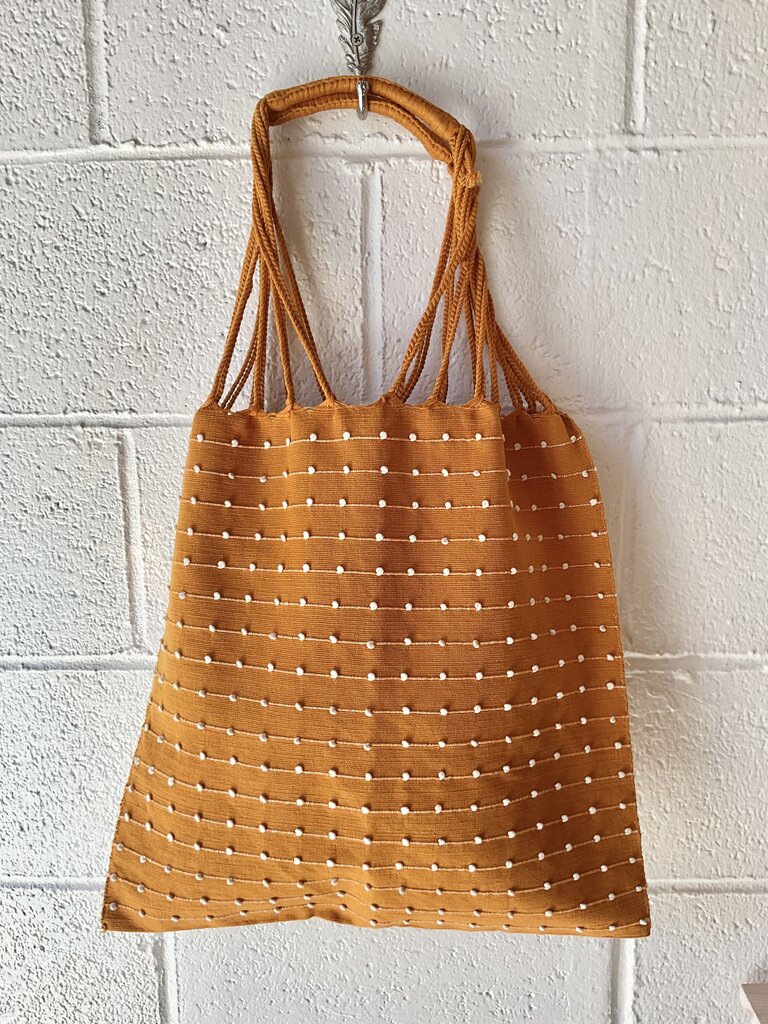NEW Handmade Woven Tote (Made in Mexico)