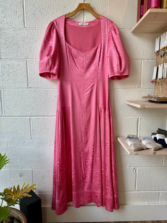 Jonathan Simkhai Wood Grain Maxi Dress