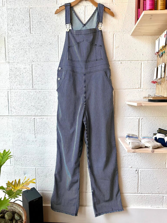 Jesse Kamm Railroad Stripe Overalls