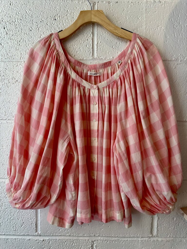 Doen Peasant Top Flowy Sleeve