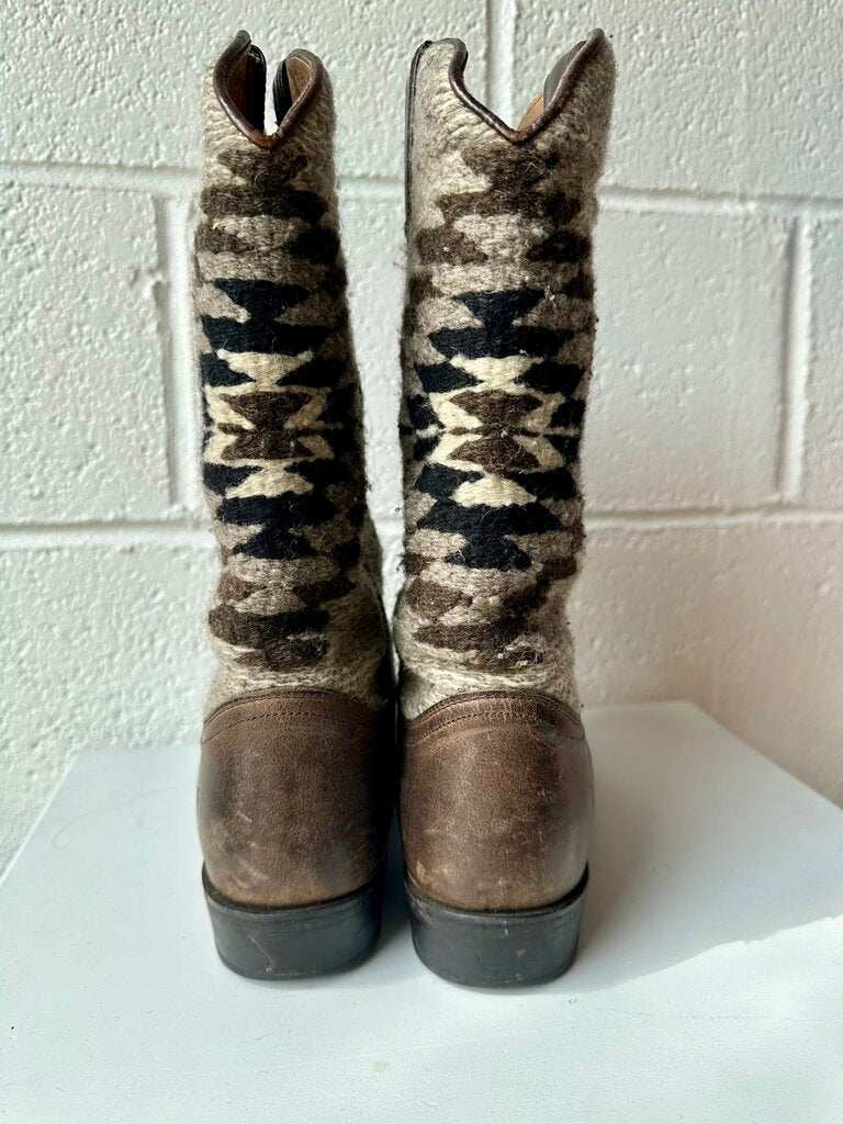 Frye Billy Navajo Blanket Pull-on Tall Boots