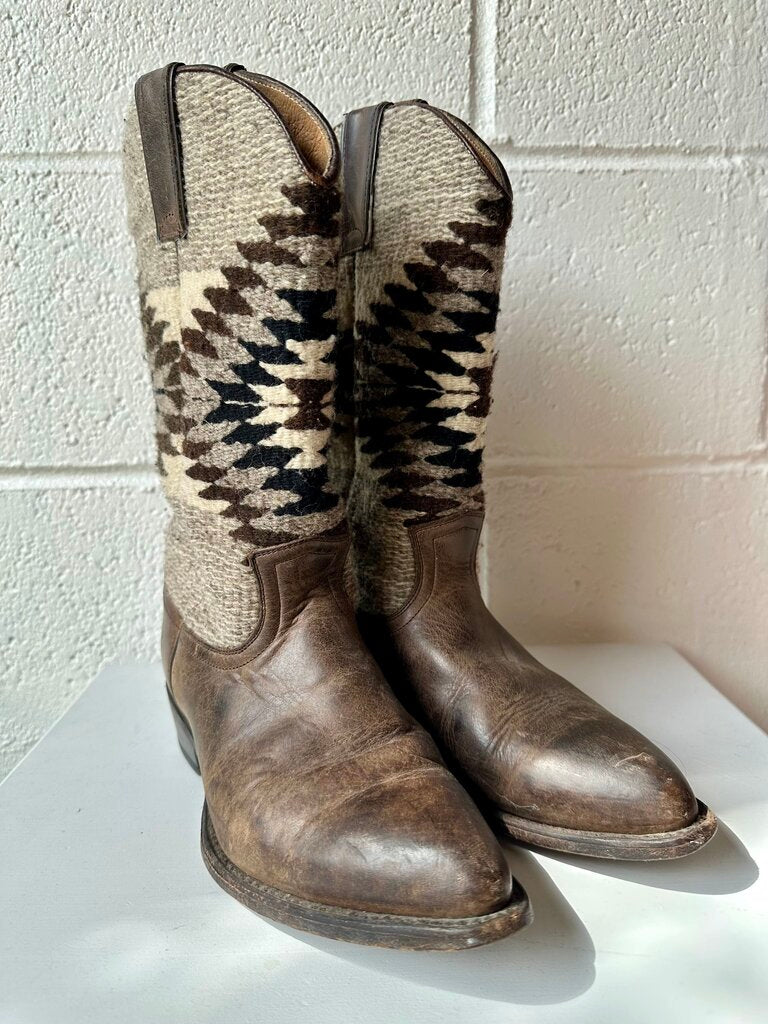 Frye Billy Navajo Blanket Pull-on Tall Boots