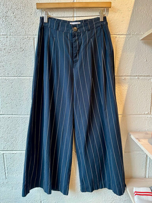 Kowtow Pin Stripe Wide Leg Pants