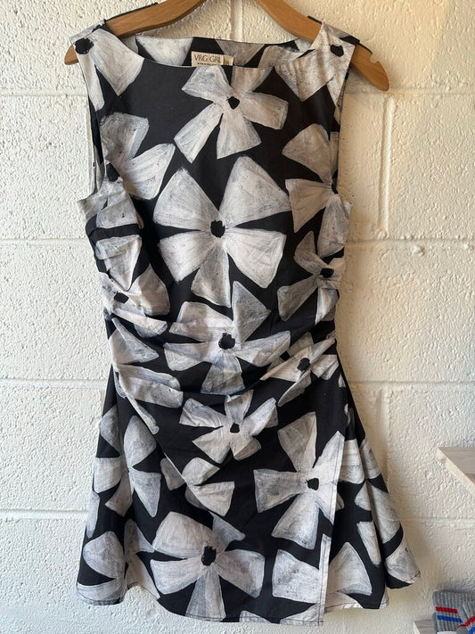 VRG GRL Floral Print Mini Dress