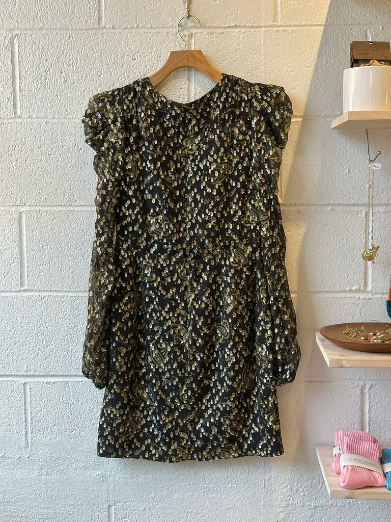 Jonathan Simkhai Wood Grain Maxi Dress