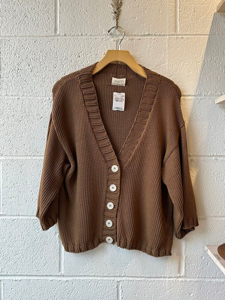 Jaggery London 'Ines' Short Sleeve Cardigan