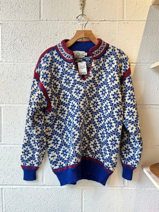 Vintage Nordic sweater (as found)