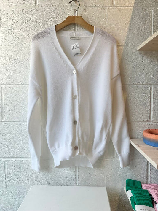 Mansur Gavriel polyamide cardigan (as-is=mends)