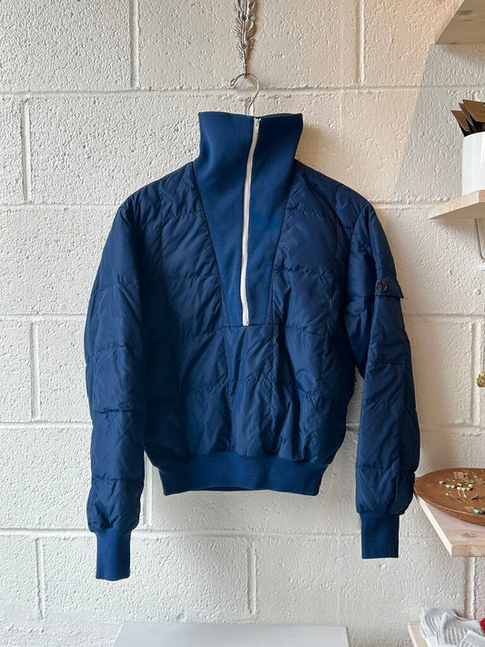 Vintage Eddie Bauer Goose Down Pullover Puffer Jacket