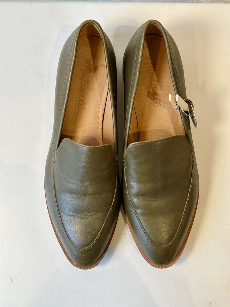 Madewell leather loafers (as is:wear)
