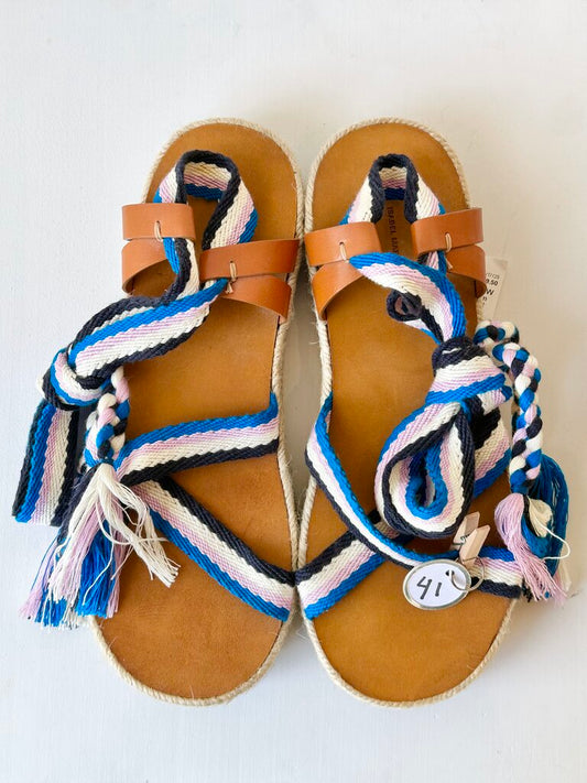 Isabel Marant NEW Striped Platform Sandals