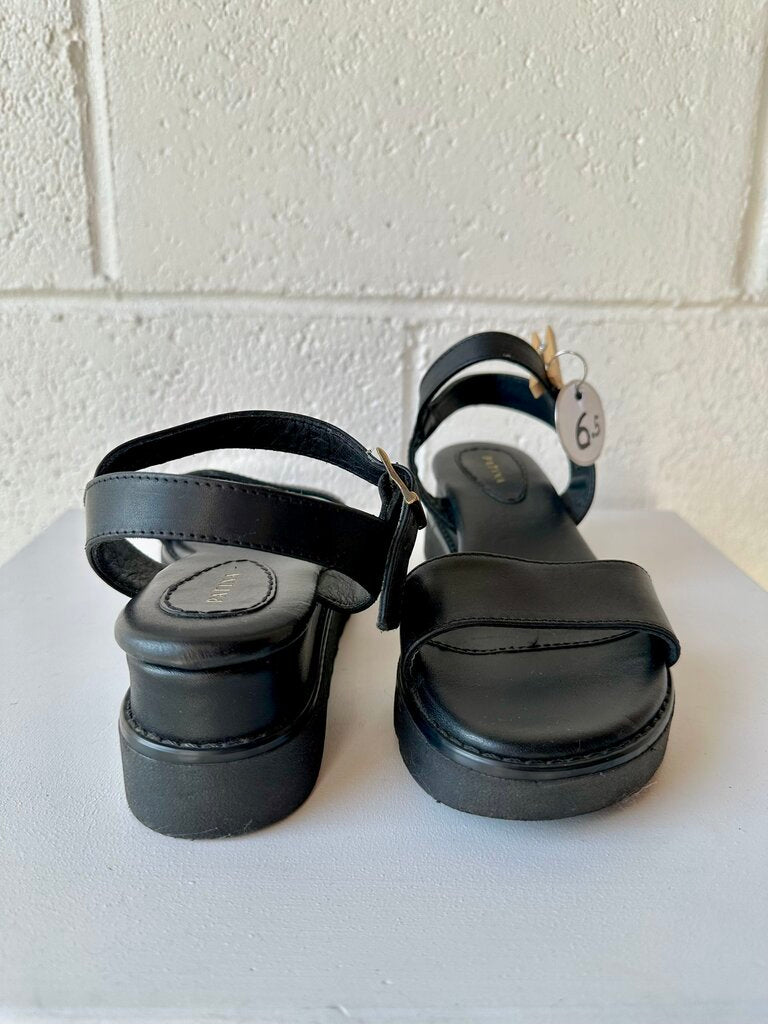 Patina wedge sandals